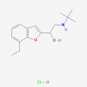 molecular formula C16H24ClNO2 B016340 Bufuralol hydrochloride CAS No. 60398-91-6