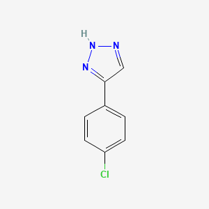 4-(4-Chlorophenyl)-1H-1,2,3-triazole