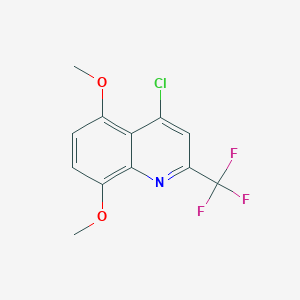 4-Chloro-5,8-dimethoxy-2-(trifluoromethyl)quinoline