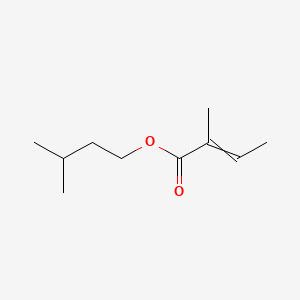 molecular formula C10H18O2 B1634034 Angelic Acid Isoamyl Ester 