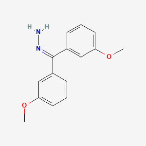 molecular formula C15H16N2O2 B1634107 Methanone, bis(3-methoxyphenyl)-, hydrazone 