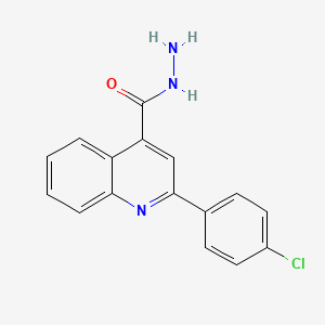 2-(4-Chlorophenyl)quinoline-4-carbohydrazide