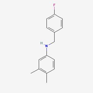 N-(4-Fluorobenzyl)-3,4-dimethylaniline