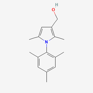 molecular formula C16H21NO B1634226 [2,5-Dimethyl-1-(2,4,6-trimethyl-phenyl)-1H-pyrrol-3-yl]-methanol 