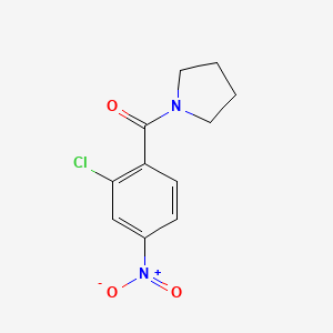 (2-Chloro-4-nitrophenyl)(pyrrolidin-1-yl)methanone