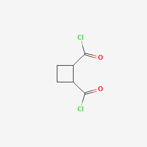 molecular formula C6H6Cl2O2 B1634248 trans-Cyclobutane-1,2-dicarbonyl chloride CAS No. 3668-43-7