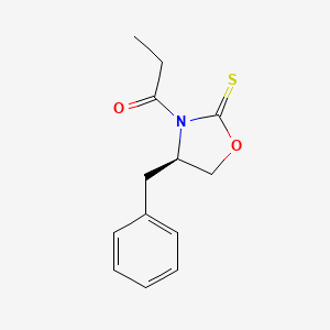 1-[(4R)-4-benzyl-2-sulfanylidene-1,3-oxazolidin-3-yl]propan-1-one