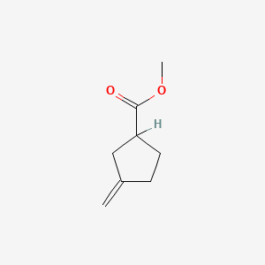 molecular formula C8H12O2 B1634305 Methyl 3-methylenecyclopentanecarboxylate 