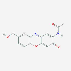 molecular formula C15H12N2O4 B163431 Exfoliazone CAS No. 132627-73-7