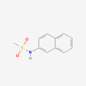 molecular formula C11H11NO2S B1634328 N-(2-Naphthyl)methanesulfonamide 