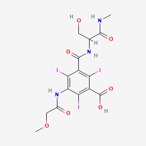 molecular formula C15H16I3N3O7 B1634334 Ioseric acid CAS No. 49755-88-6