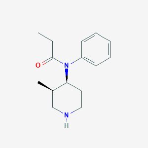 molecular formula C15H22N2O B163434 Normethyl Fentanyl CAS No. 33794-42-2