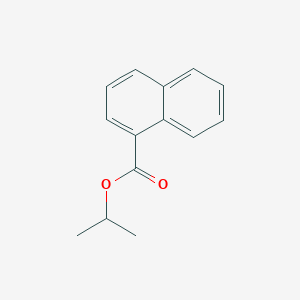 molecular formula C14H14O2 B1634347 Isopropyl 1-naphthoate 