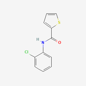 molecular formula C11H8ClNOS B1634364 N-(2-chlorophenyl)thiophene-2-carboxamide 