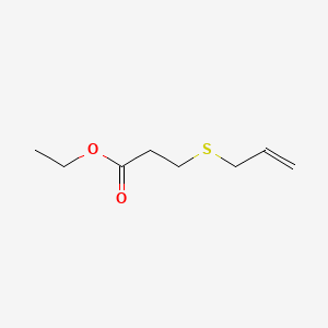 molecular formula C8H14O2S B1634400 Ethyl 3-(allylsulfanyl)propanoate 