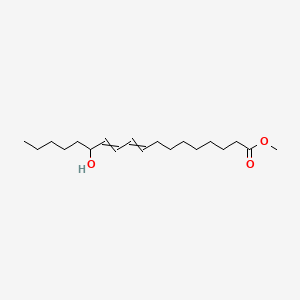 molecular formula C19H34O3 B1634450 Methyl 13-hydroxyoctadeca-9,11-dienoate 