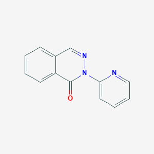 molecular formula C13H9N3O B1634509 2-(Pyridin-2-yl)phthalazin-1(2H)-one 