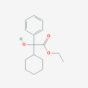 molecular formula C16H22O3 B016346 Ethyl 2-cyclohexyl-2-hydroxy-2-phenylacetate CAS No. 31197-69-0