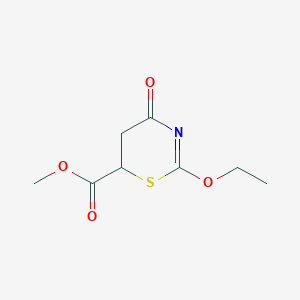4H-1,3-Thiazine-6-carboxylicacid,2-ethoxy-5,6-dihydro-4-oxo-,methylester(9CI)