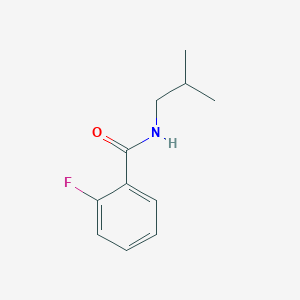 molecular formula C11H14FNO B1634675 2-Fluoro-N-isobutylbenzamide 
