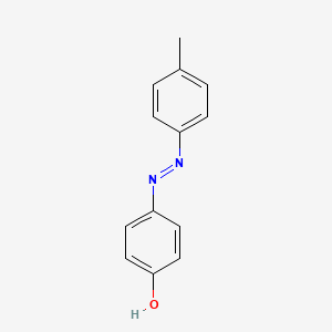 molecular formula C13H12N2O B1634892 4-(4-Methylphenylazo)phenol CAS No. 2497-33-8