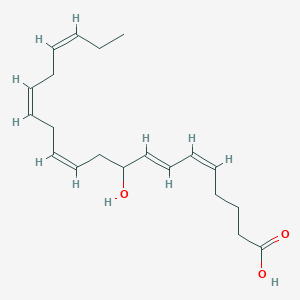 (+/-)-9-hydroxy-5Z,7E,11Z,14Z,17Z-eicosapentaenoic acid