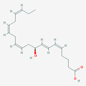 (5Z,7E,9S,11Z,14Z,17Z)-9-hydroxyicosa-5,7,11,14,17-pentaenoic acid
