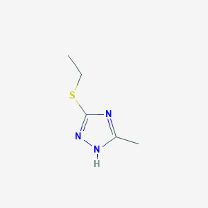 3-ethylsulfanyl-5-methyl-1H-1,2,4-triazole