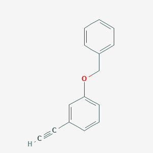 B163511 1-(Benzyloxy)-3-ethynylbenzene CAS No. 128133-59-5