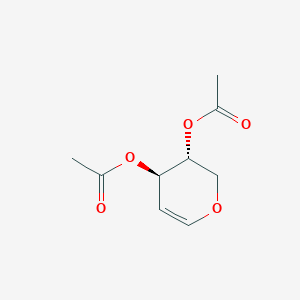 molecular formula C9H12O5 B1635119 3,4-Di-O-acetyl-D-xylal CAS No. 3152-43-0