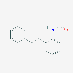 molecular formula C16H17NO B1635130 o-Phenethyl-N-acetylaniline 