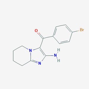 2-Amino-3(4-bromobenzoyl)-5,6,7,8-tetrahydroimidazo[1,2-a]pyridine