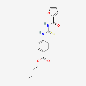Butyl 4-(furan-2-carbonylcarbamothioylamino)benzoate