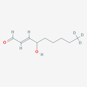 (E)-9,9,9-Trideuterio-4-hydroxynon-2-enal