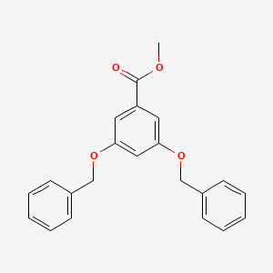 molecular formula C22H20O4 B1635302 Methyl 3,5-bis(benzyloxy)benzoate CAS No. 58605-10-0