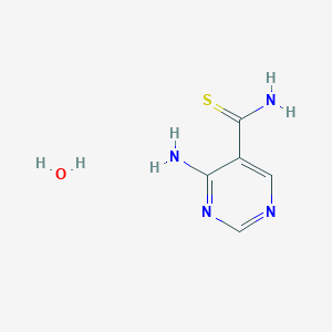 4-aminopyrimidine-5-carbothioamide Hydrate