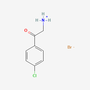 2-(4-Chloro-phenyl)-2-oxo-ethyl-ammonium bromide