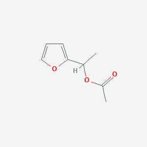 molecular formula C8H10O3 B1635393 1-(Furan-2-yl)ethyl acetate 