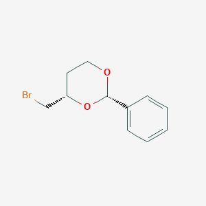 molecular formula C11H13BrO2 B1635397 4-(Bromomethyl)-2-phenyl-1,3-dioxane 