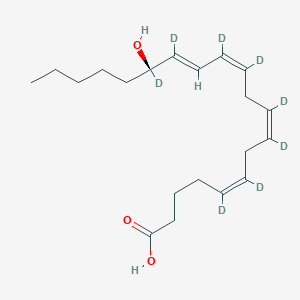 molecular formula C20H32O3 B163543 15(S)-HETE-d8 