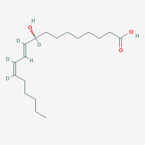 molecular formula C18H32O3 B163558 9S-HODE-d4 