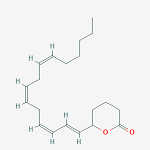 molecular formula C20H30O2 B163562 5-Hete lactone CAS No. 73279-37-5