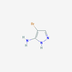 molecular formula C3H4BrN3 B016357 3-氨基-4-溴吡唑 CAS No. 16461-94-2