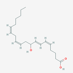 molecular formula C20H32O3 B163572 9-羟基-5Z,7E,11Z,14Z-二十碳四烯酸 CAS No. 79495-85-5