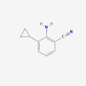 2-Amino-3-cyclopropylbenzonitrile