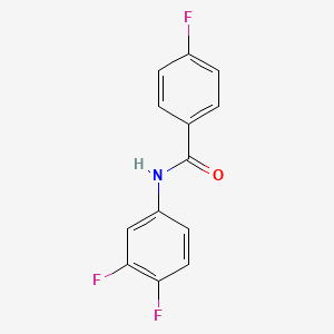N-(3,4-difluorophenyl)-4-fluorobenzamide