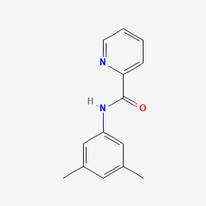molecular formula C14H14N2O B1635812 N-(3,5-dimethylphenyl)pyridine-2-carboxamide 