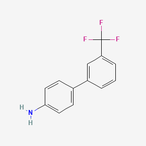B1635858 4-[3-(Trifluoromethyl)phenyl]aniline CAS No. 397-28-4
