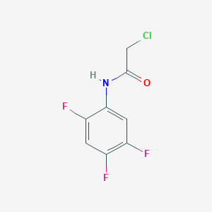 B1635898 2-chloro-N-(2,4,5-trifluorophenyl)acetamide CAS No. 885267-45-8