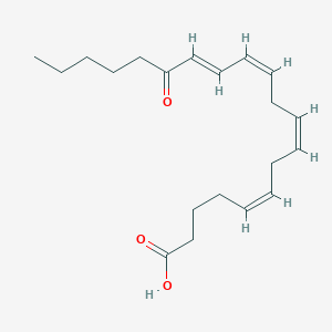 (5Z,8Z,11Z,13E)-15-oxoicosa-5,8,11,13-tetraenoic acid
